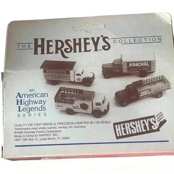 AHL American Highway Legends
Hershey's vintage truck 1:64 New Die
Cast Models - Picture 2 of 13
